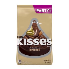 Hershey's Kisses with Almonds 32 oz.