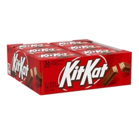 KIT KAT Milk Chocolate Wafer Candy, Full Size, 1.5 oz., 36 pk.