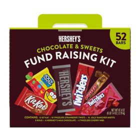 Hershey S Chocolate And Sweets Fundraising Kit 52pk Sam S Club