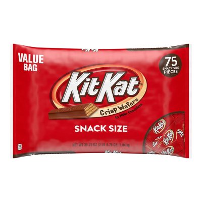 Kit Kat Wafer Snack Size Bars (36.75 Ounce, 75 Count)