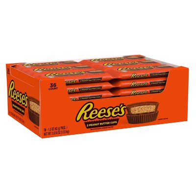 REESE'S Milk Chocolate Peanut Butter King Size Cups Candy