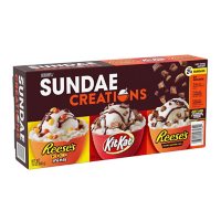 Hershey Chocolate Candy Assortment Sundae Creations, Ice Cream Toppings Box (24 oz.)
