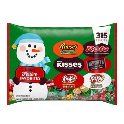 Hershey's Milk Chocolate Christmas Candy, Bag Milk Chocolate