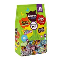 Hershey's Springtime Mix Chocolate Assortment Candy, Easter, Bulk Variety Bag (39.5 oz., 125 Pieces)