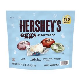 Hershey's Eggs Assortment Bag (190 pcs., 35.5 oz.)