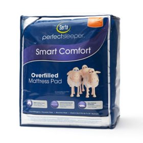 Serta Smart Comfort Overfilled Mattress Pad Assorted Sizes