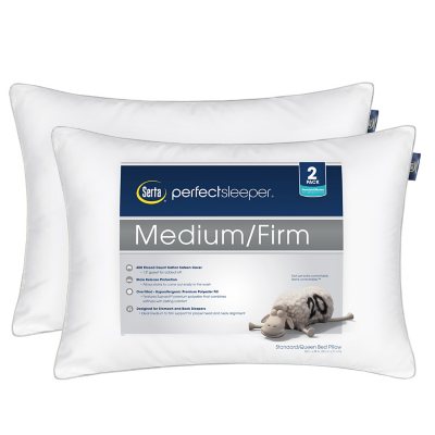 Serta down illusion 2024 medium bed pillow