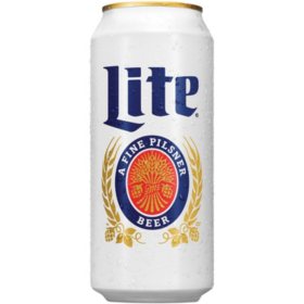 Miller Lite Beer (16 fl. oz. can, 24 pk.)