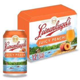 Leinenkugel's Juicy Peach Craft Ale Beer, 12 fl. oz. can, 12 pk.