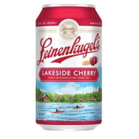 Leinenkugel's Lakeside Cherry Craft Lager Beer, 12 fl. oz. can, 12 pk.