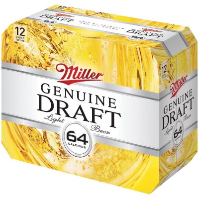 MGD 64 12 / 12 OZ CANS - Sam's Club