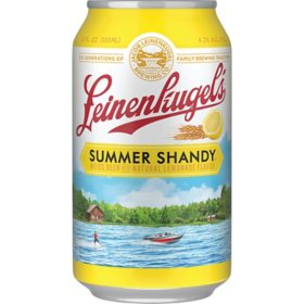 Leinenkugel's Summer Shandy Craft Lager Beer, 12 fl. oz. cans 12 pk.
