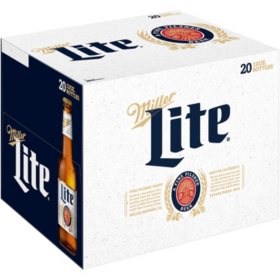 Miller Lite Pilsner Lager Beer, 12 fl. oz. bottle, 20 pk.