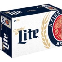 Miller Lite Lager Beer (12 fl. oz. can, 24 pk.)