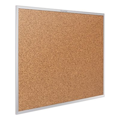 OFFICE SCHOOL USE CLASSIC NATURAL CORK PIN NOTICE BOARD WITH FREE PUSH PINS