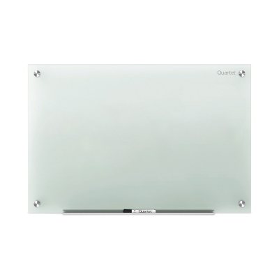 Quartet - Infinity Magnetic Glass Marker Board, 72 x 48 -  White