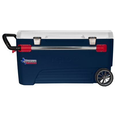 igloo maxcold 110 qt cooler with tray table