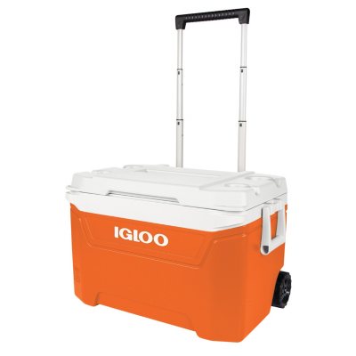 2 Set Gray Red Igloo Latitude 60qt Roller Cooler Coolers Sports Outdoors Kanakadurgamma Org