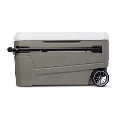 Igloo 110 Quart Glide Roller Cooler, Olive - Sam's Club