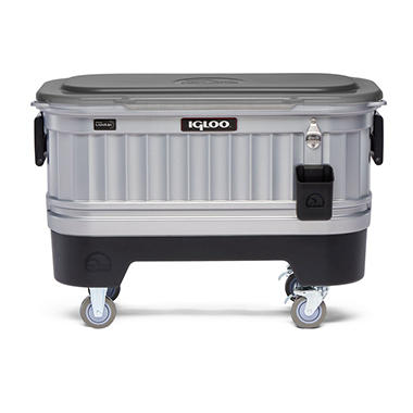 Igloo Party 125 Quart Bar Cooler with Cool Riser Technology