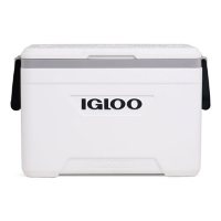 Igloo 25 QT Marine Ultra Ice Chest Cooler, White and Gray