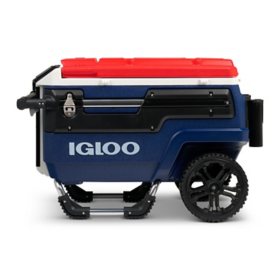 Igloo 70 QT Trailmate Journey Rolling Cooler, Americana