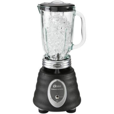 Oster® Classic Series Blender with Reversing Blade Technology and Glass Jar,  Brushed Nickel