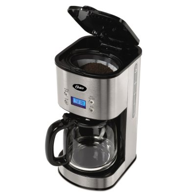 Oster 12 Cup Programmable Coffeemaker Stainless Steel Sam s Club