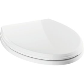 Delta Wycliffe Slow-Close Elongated Toilet Seat, White