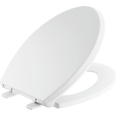 Delta Wycliffe Slow-Close Elongated Toilet Seat, White