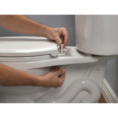 Delta Wycliffe Slow-Close Elongated Toilet Seat, White