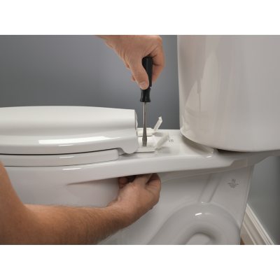 Delta Wycliffe Slow-Close Elongated Toilet Seat, White