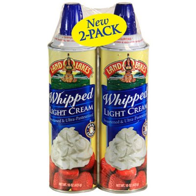 Aerosol Whipped Cream