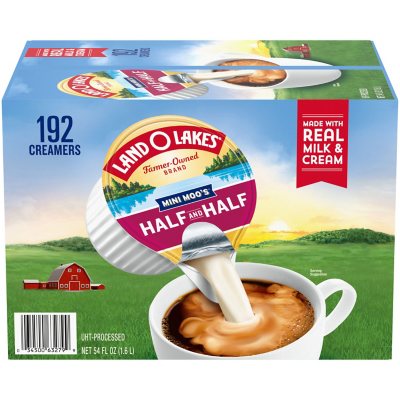 Land O Lakes Mini Moo S Half And Half 192 Ct Sam S Club