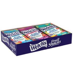 Welch's Fruit Snacks Variety Pack, 2.25 oz., 20 pk.