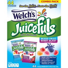 Welch's Juicefuls Juicy Fruit Snacks 1 oz., 44 ct.
