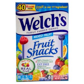 Welch's Mixed Fruit Snacks (40 pk.)