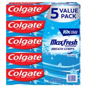 Colgate MaxFresh Toothpaste, Cool Mint (7.6 oz., 5 pk.)