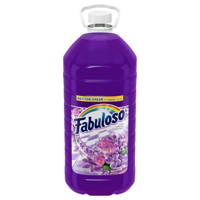 Number 1 In Service Fabuloso Makes 64 Gallons Lavender Purple Liquid  Multi-Purpose Professional Household Non Toxic Fabolous Hardwood Floor  Cleaner