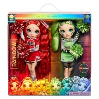 Rainbow High Cheer Dolls 2 Pack - Ruby Anderson and Jade Hunter