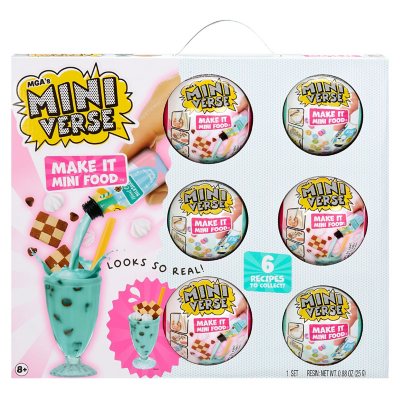 Miniverse Make It Mini Food Mystery Pack, Cafe Series 1