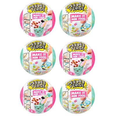 Make It Mini Food Diner Series 1 Ice Cream Shop Bundle (3 Pack) Mini  Collectibles, MGA's Miniverse, Blind Packaging, DIY, Resin, Replica Food,  Not