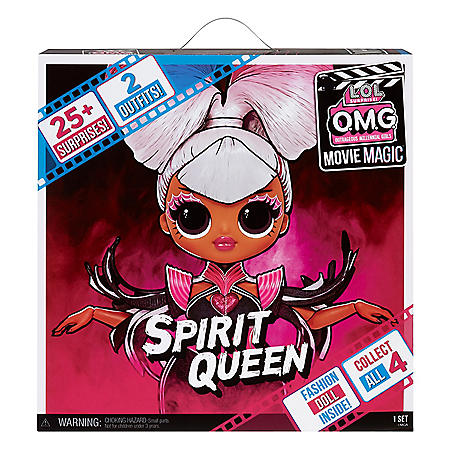 LOL Surprise OMG Movie Magic Spirit Queen Fashion Doll with 25 Surprises New Toy