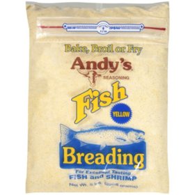 Andy's Seasoning Fish Breading - Yellow - 5 lbs.