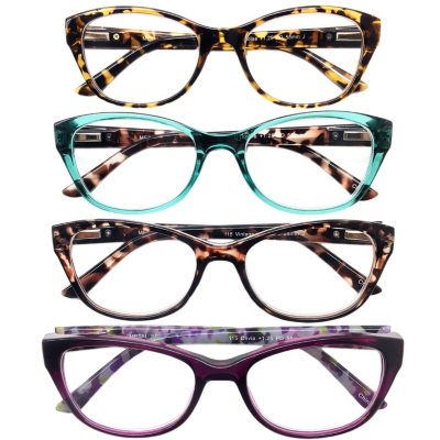 I.I.Image Women's Plastic 4-Pack Reading Glasses, Select Power - Sam's Club