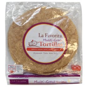 La Favorita Multi-Grain Whole Wheat Tortillas (16 oz., 2 pk.)