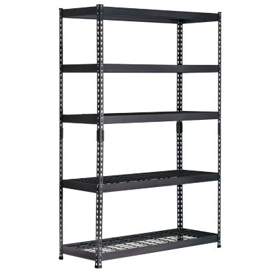 5 Tier Heavy Duty Boltless Adjustable Racks Steel Storage Shelf Warehouse  Garage Units Shelving Metal Storage Shelves Rack - China Storage Rack, Metal  Rack