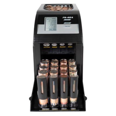 Royal Sovereign Digital 4-Row Electric Coin Sorter - Sam's Club