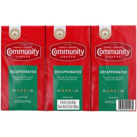 Community Coffee Decaffeinated Ground Coffee (3 pk.)