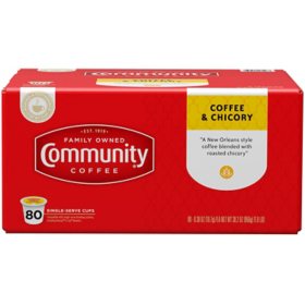 Community Coffee Single Serve Cups, Coffee & Chicory 80 ct.